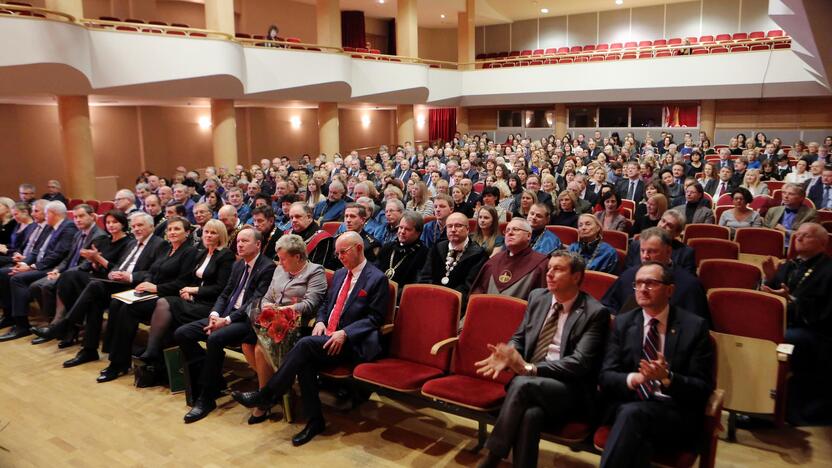 Klaipėdos universiteto minėjimas