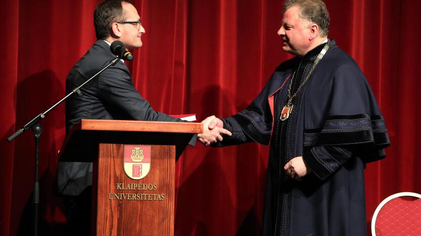 Klaipėdos universiteto minėjimas