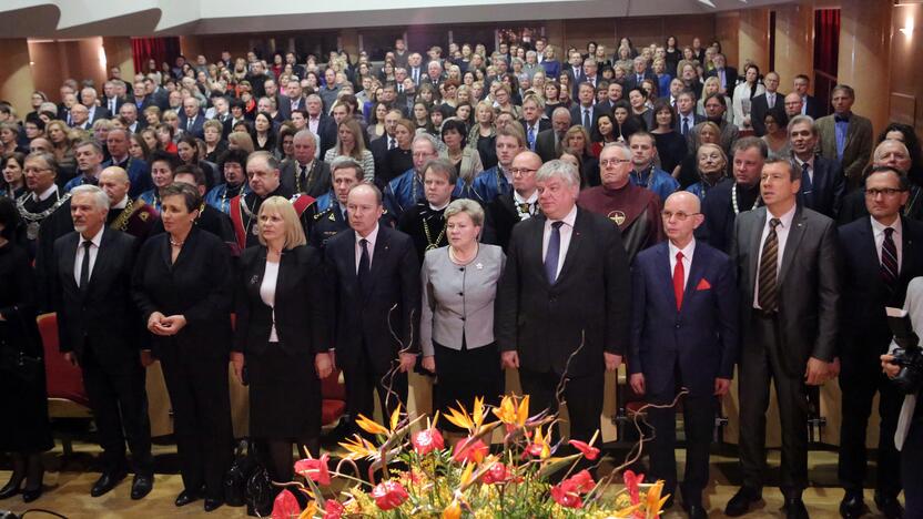 Klaipėdos universiteto minėjimas