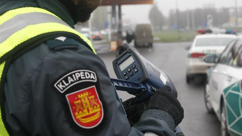 Policijos reidai Klaipėdoje