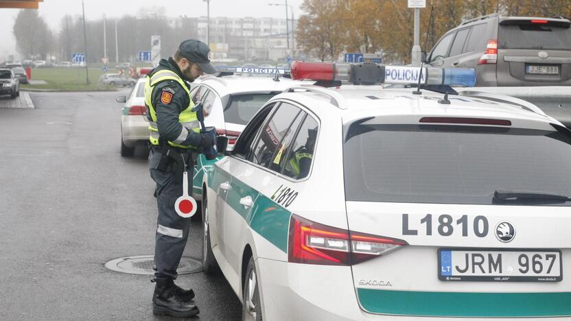 Policijos reidai Klaipėdoje