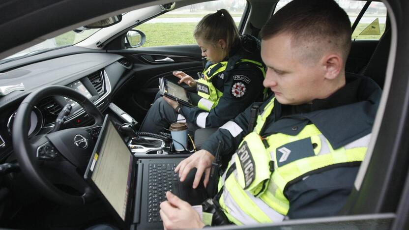 Policijos reidai Klaipėdoje