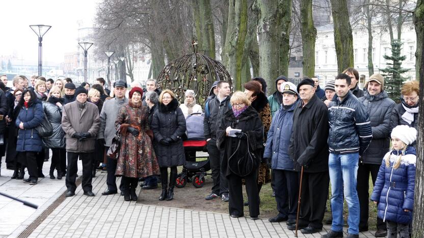 Danės pakrantę papuošė undinėlė