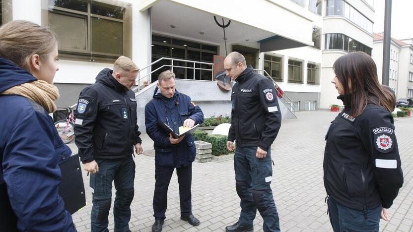 Policijos ir viešosios tvarkos skyriaus reidas