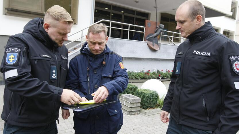 Policijos ir viešosios tvarkos skyriaus reidas