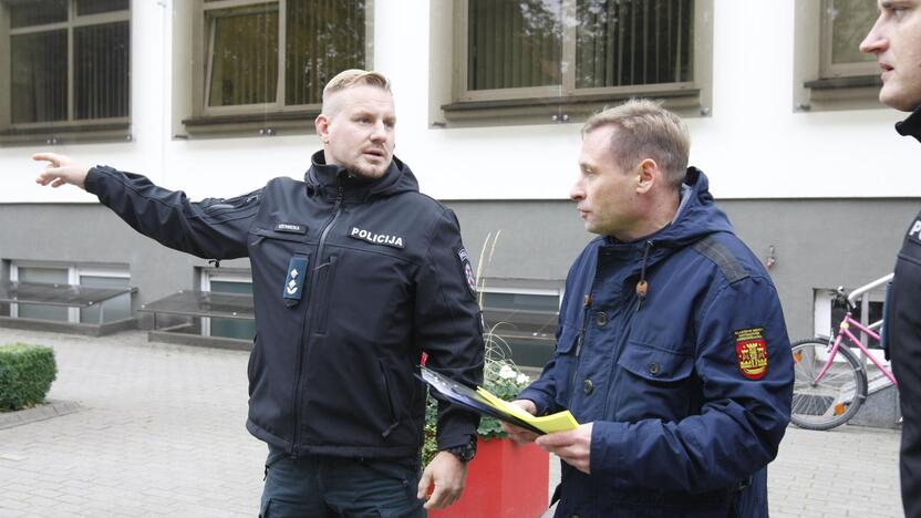 Policijos ir viešosios tvarkos skyriaus reidas