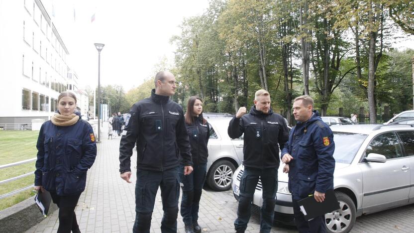 Policijos ir viešosios tvarkos skyriaus reidas