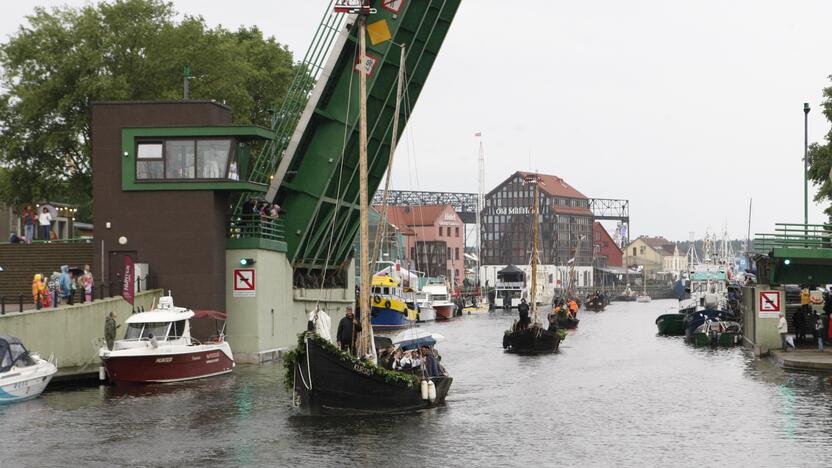 Tradicinių ir istorinių laivų paradas „Dangės flotilė“