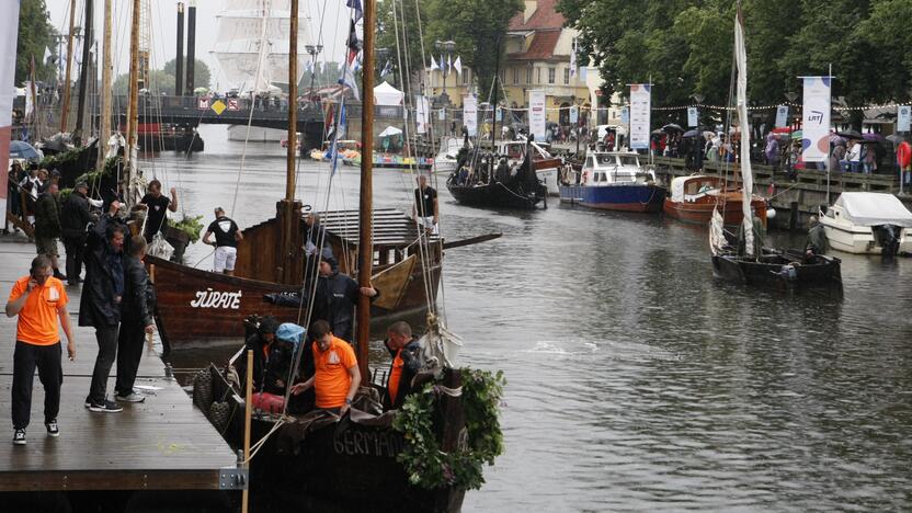 Tradicinių ir istorinių laivų paradas „Dangės flotilė“