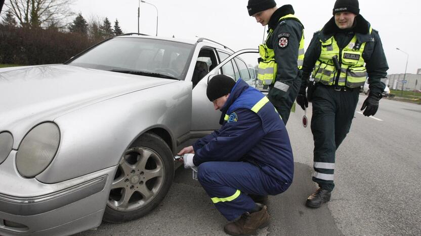 Policijos reidas Klaipėdoje