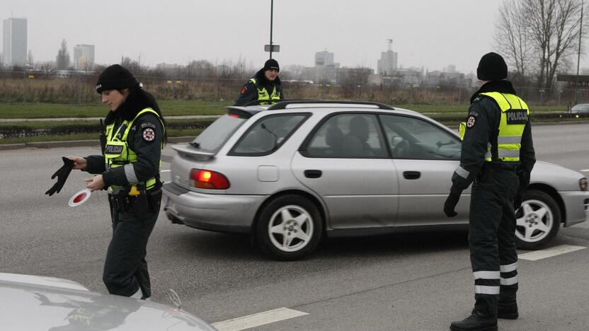 Policijos reidas Klaipėdoje