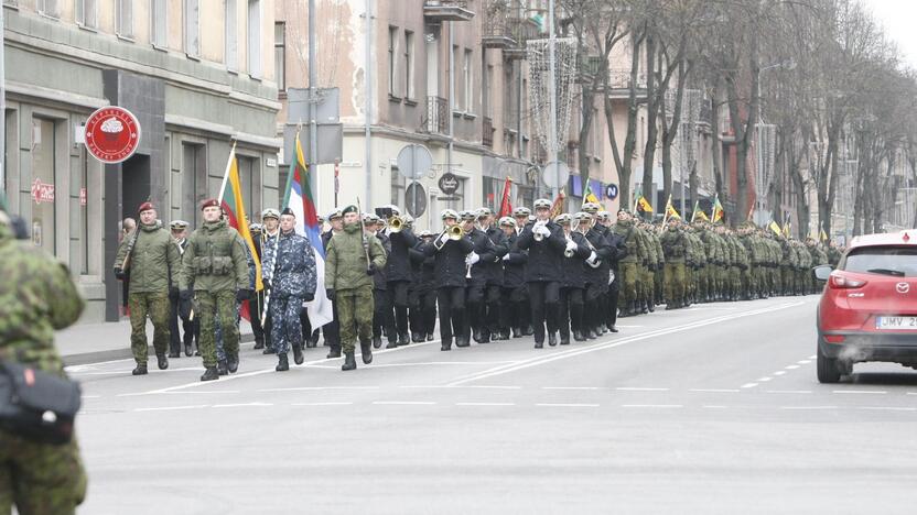 Lietuvos kariuomenės atkūrimo 100-mečio paminėjimas Klaipėdoje