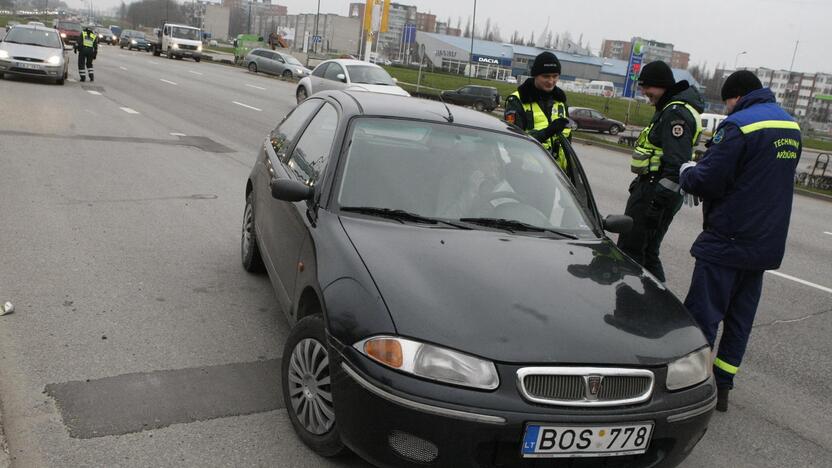 Policijos reidas Klaipėdoje