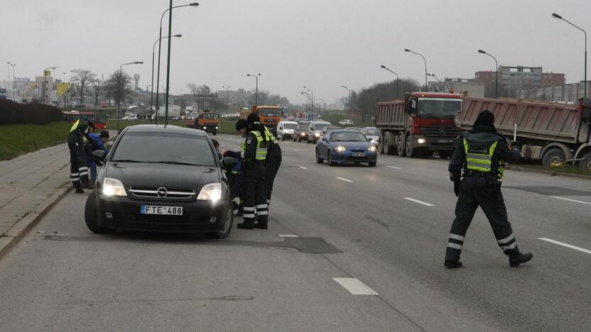 Policijos reidas Klaipėdoje