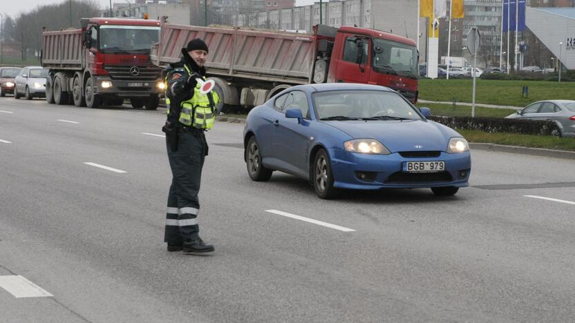 Policijos reidas Klaipėdoje