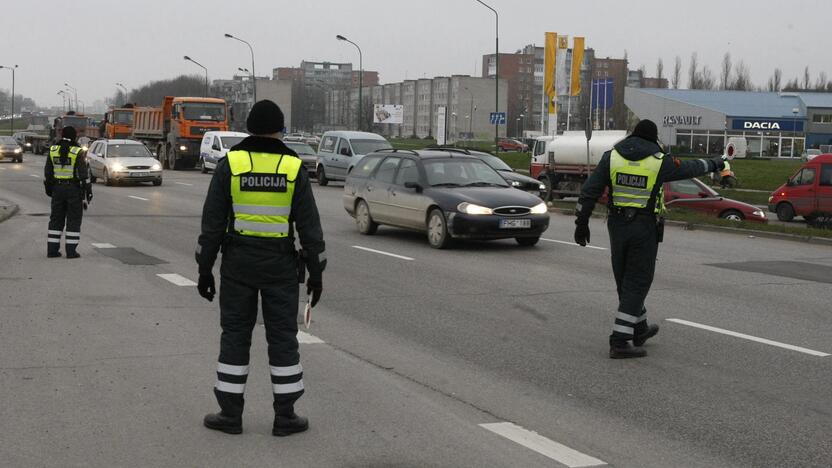 Policijos reidas Klaipėdoje