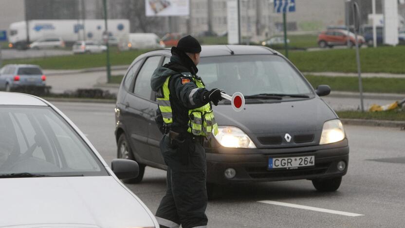 Policijos reidas Klaipėdoje