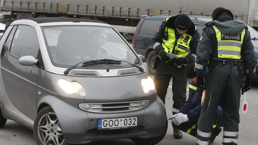 Policijos reidas Klaipėdoje