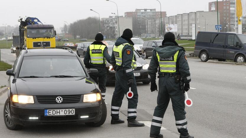 Policijos reidas Klaipėdoje