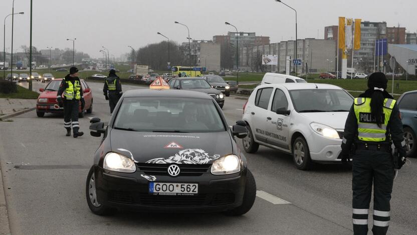 Policijos reidas Klaipėdoje