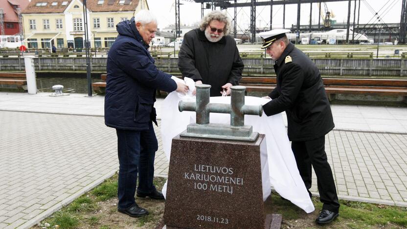 Laivo knechto atidengimo ceremonija