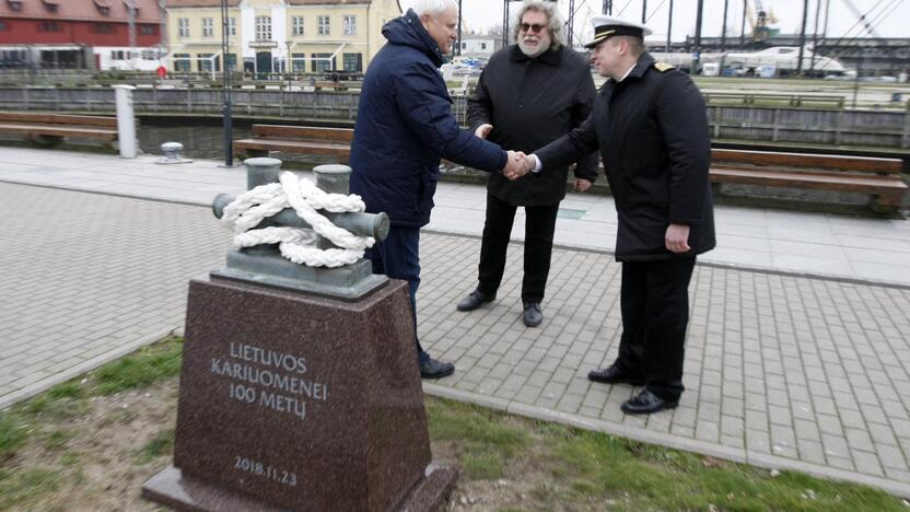 Laivo knechto atidengimo ceremonija