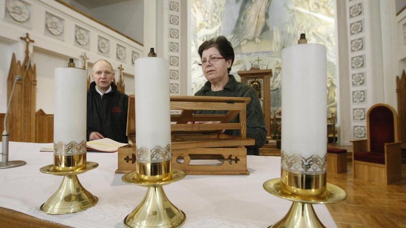 Marijos Taikos Karalienės bažnyčioje – talka