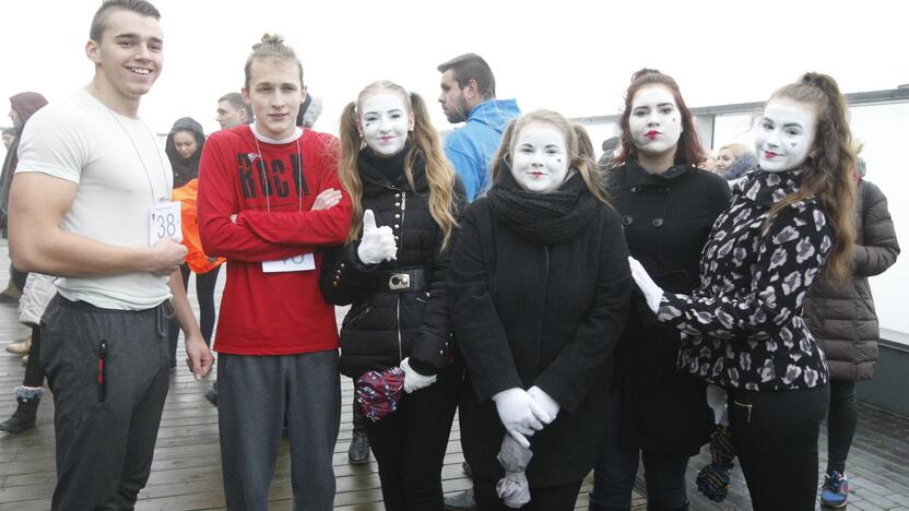 Klaipėdiečiai bandė įveikti 700 laiptelių