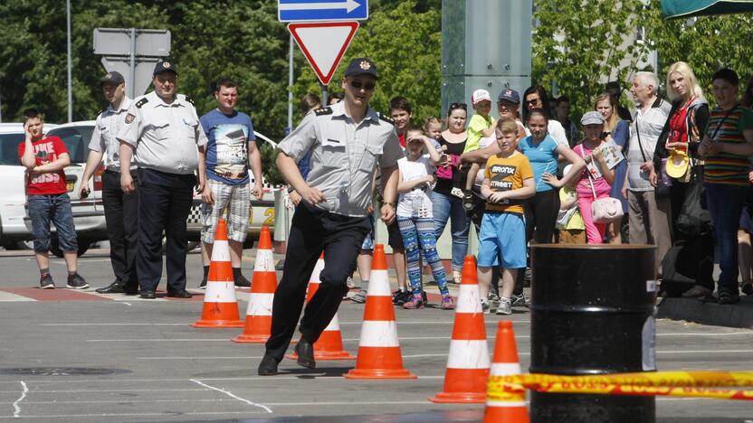 Jaunųjų ugniagesių šventė Klaipėdoje