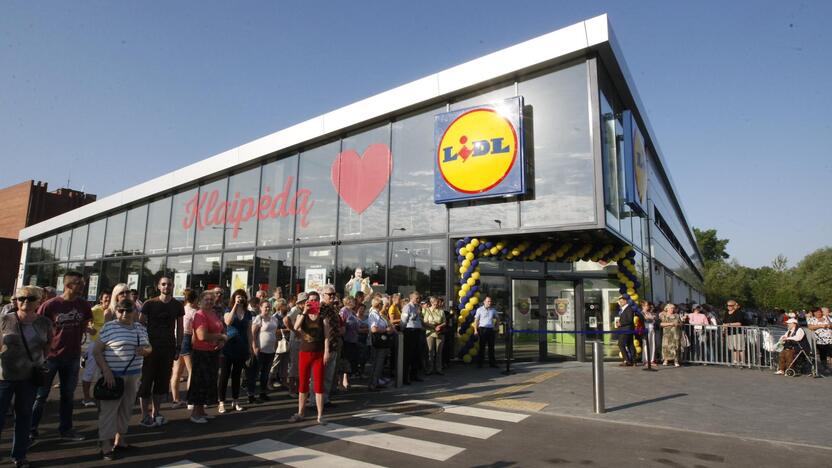 "Lidl" atidarymas Klaipėdoje