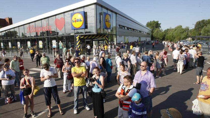 "Lidl" atidarymas Klaipėdoje