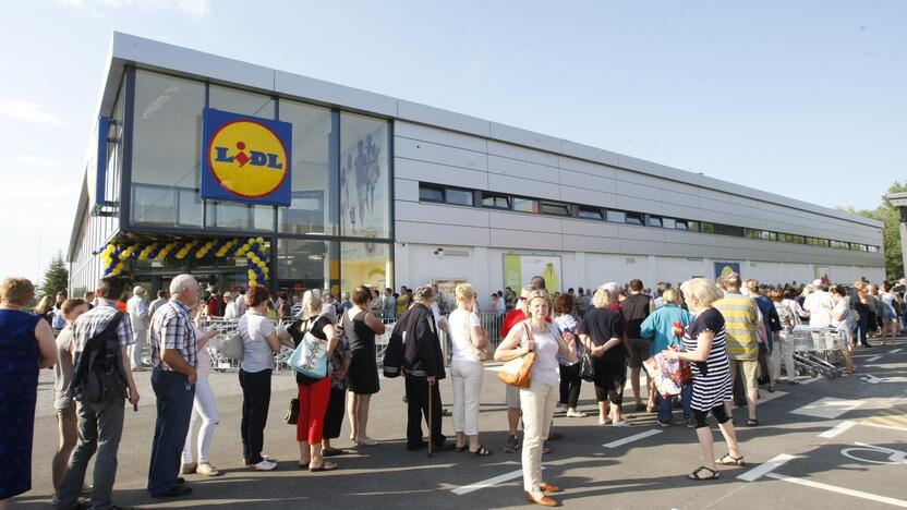 "Lidl" atidarymas Klaipėdoje