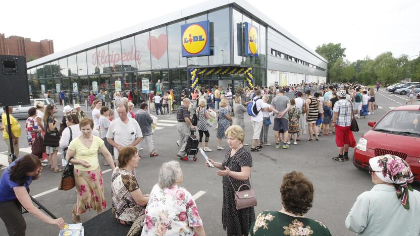 "Lidl" atidarymas Klaipėdoje