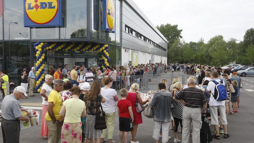 "Lidl" atidarymas Klaipėdoje