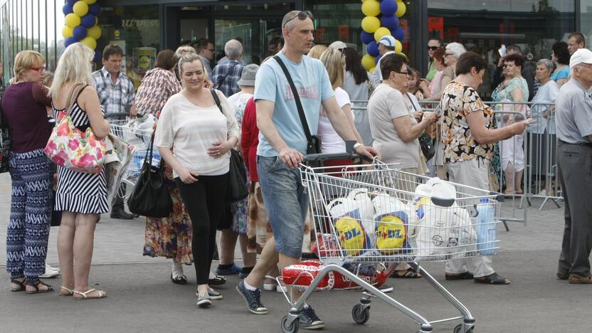 "Lidl" atidarymas Klaipėdoje