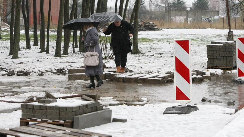 Potvynis Klaipėdoje 2017