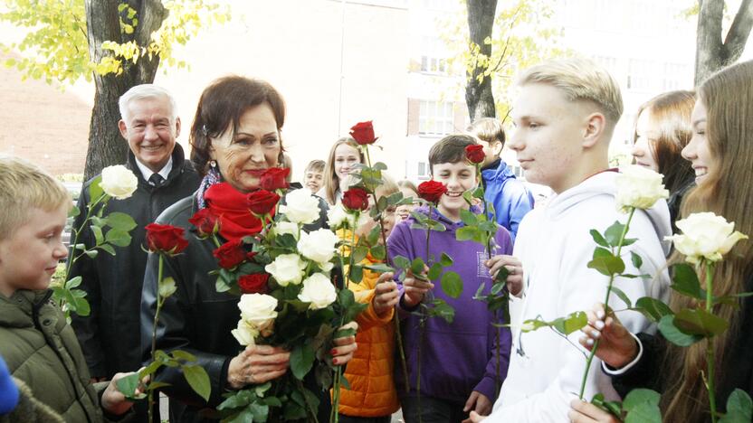 Legendinei „Žuvėdros“ vadovei – išskirtinė pagarba