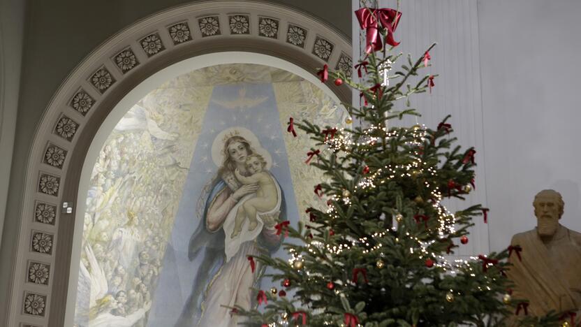 Marijos Taikos Karalienės bažnyčioje skambėjo sakralinės giesmės