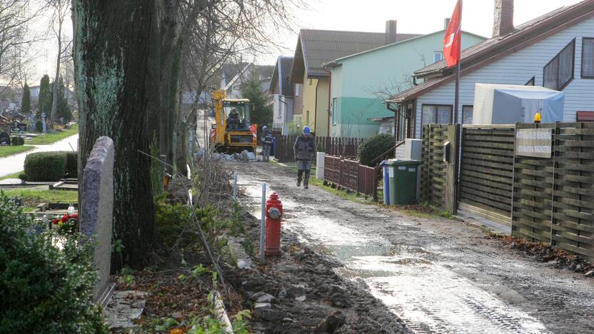 Joniškės kapinėse – nauja tvora