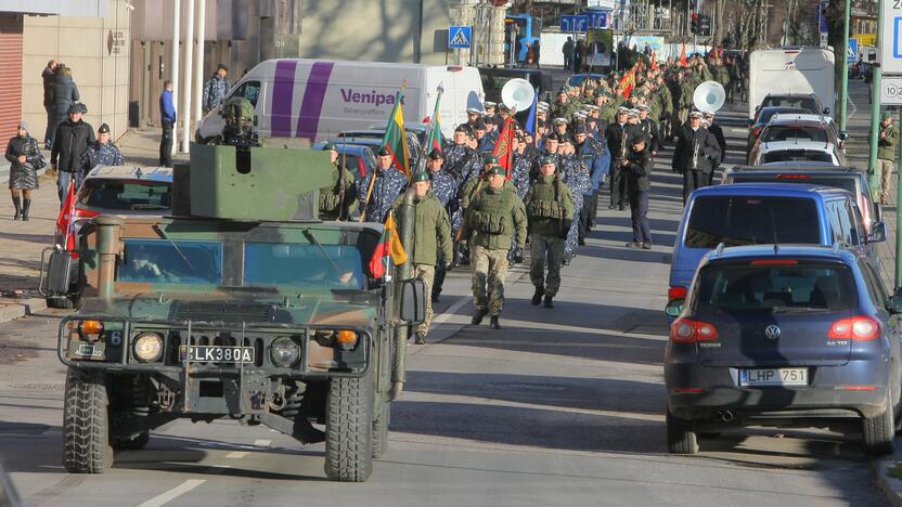 Lietuvos kariuomenės dienos minėjimas Klaipėdoje