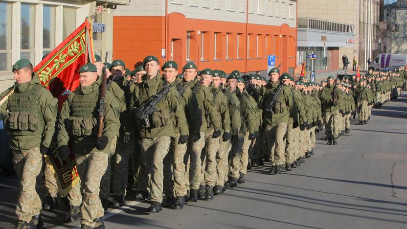 Lietuvos kariuomenės dienos minėjimas Klaipėdoje