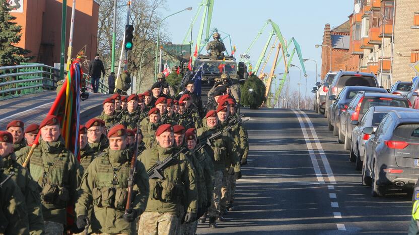 Lietuvos kariuomenės dienos minėjimas Klaipėdoje