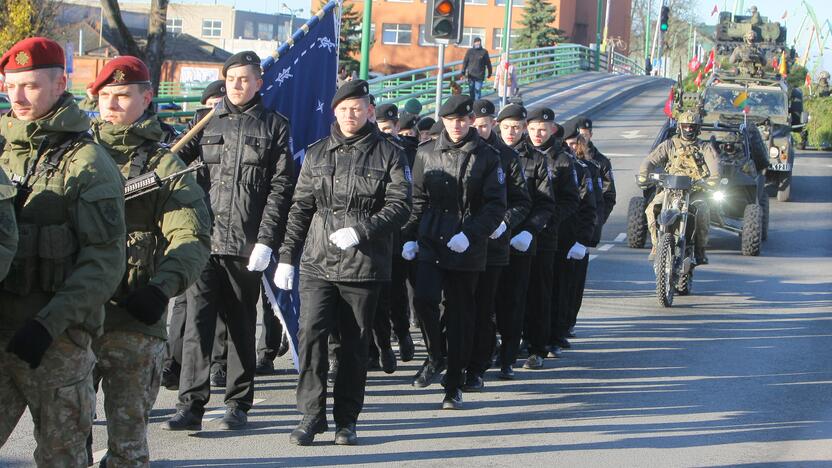 Lietuvos kariuomenės dienos minėjimas Klaipėdoje