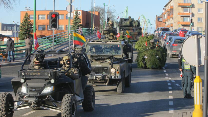 Lietuvos kariuomenės dienos minėjimas Klaipėdoje