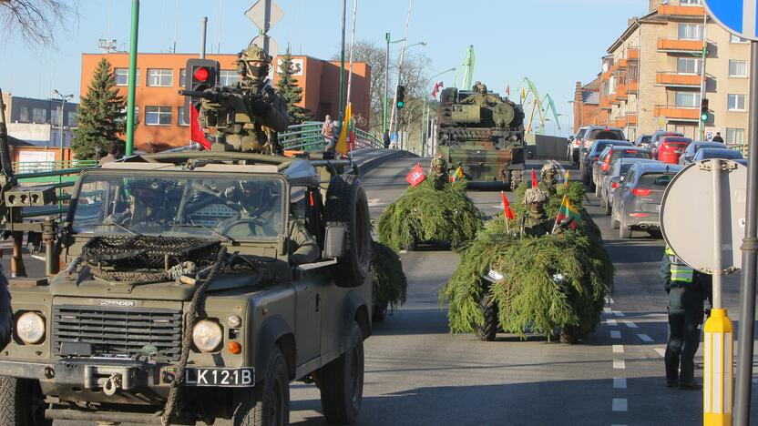 Lietuvos kariuomenės dienos minėjimas Klaipėdoje