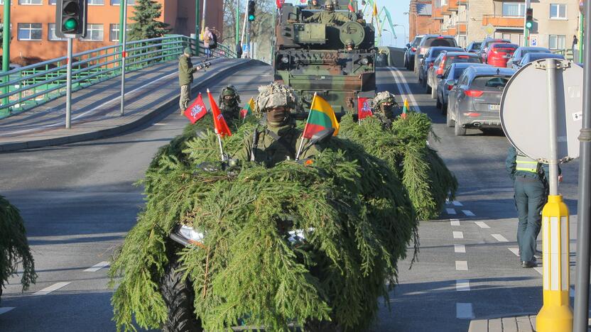 Lietuvos kariuomenės dienos minėjimas Klaipėdoje