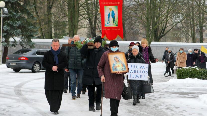 Piligrimų žygis per Klaipėdą