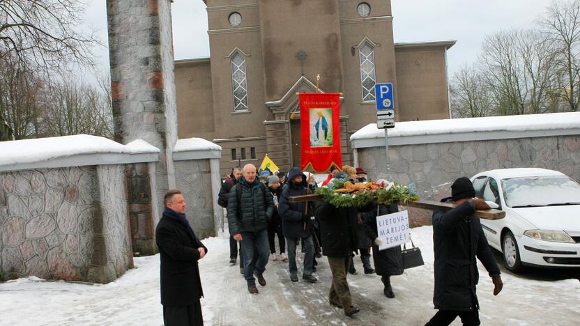 Piligrimų žygis per Klaipėdą