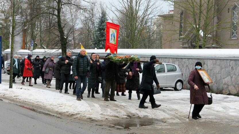 Piligrimų žygis per Klaipėdą