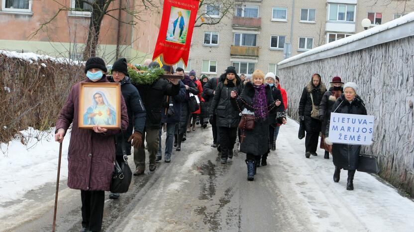 Piligrimų žygis per Klaipėdą